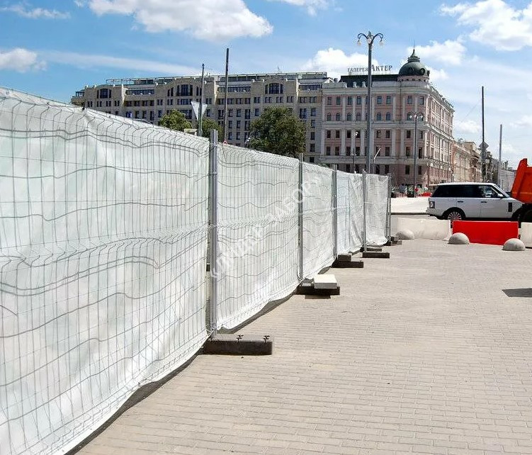 Купить Забор для стройки металлический